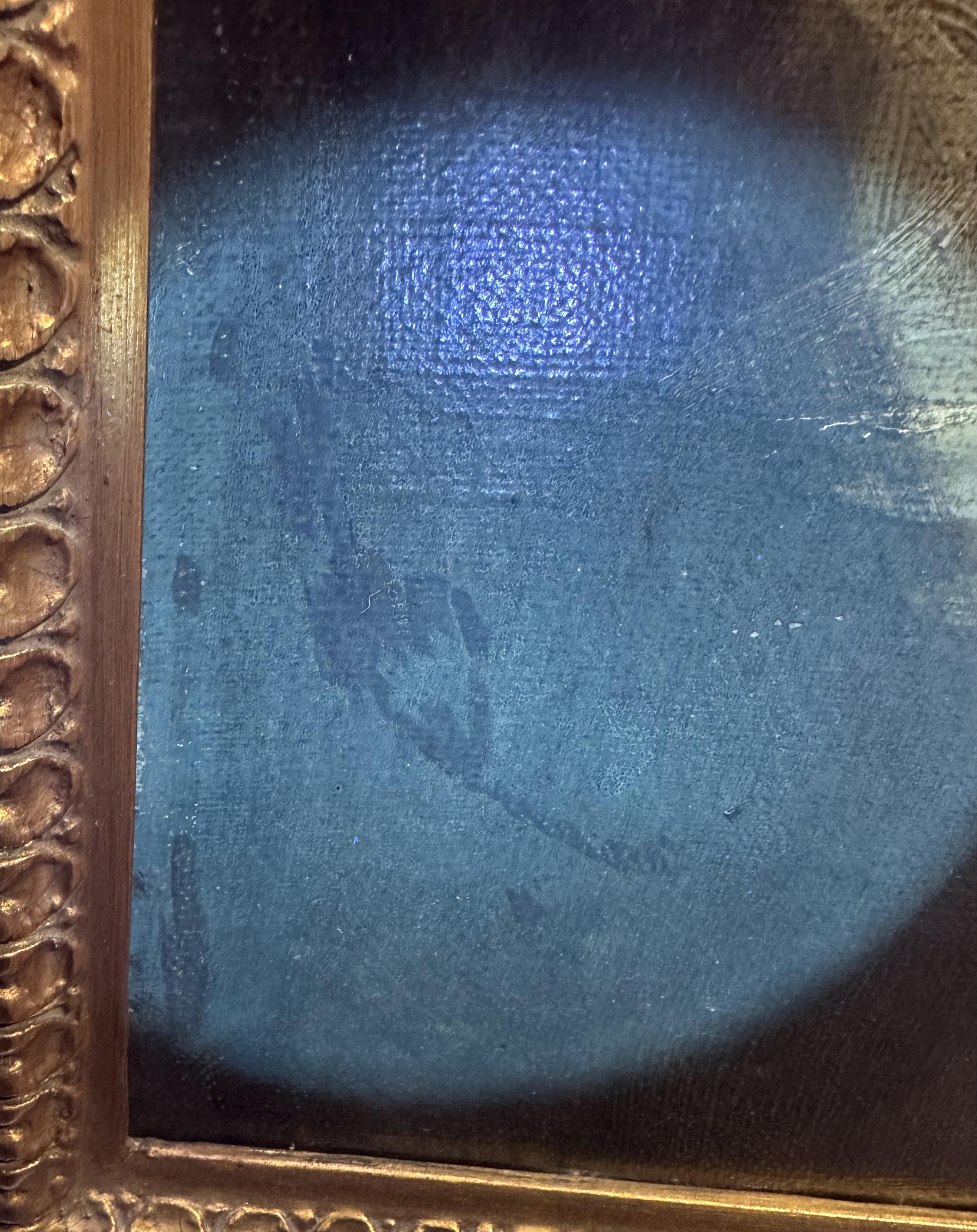 Follower of George Romney, British 1734-1802, A portrait of a young lady with yellow drapery